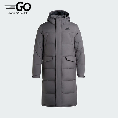 Adidas/阿迪达斯正品V L DOWN PARKA男女连帽保暖羽绒服KF6746