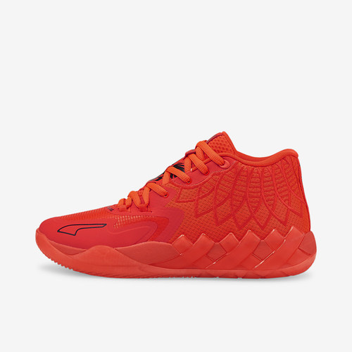 Puma/彪马正品男女同款耐磨包裹性中帮实战篮球鞋377237-02