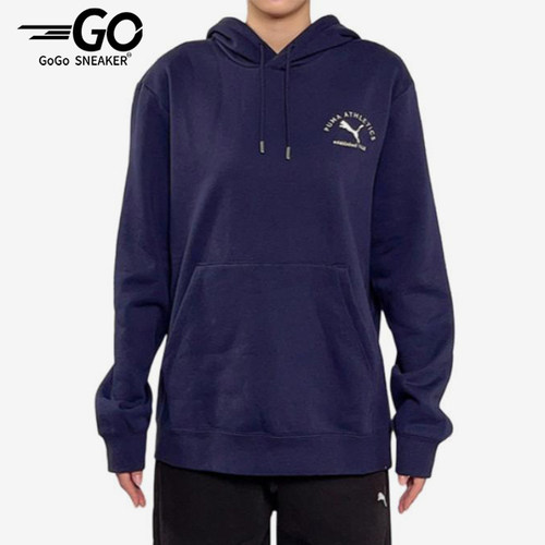 Puma/彪马正品连帽套头长袖男保暖柔软口袋经典针织卫衣692600-16