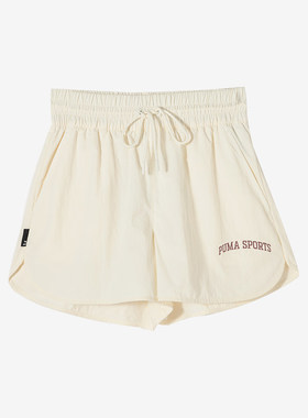 Puma/彪马正品新款女士舒适透气运动休闲抽绳短裤630357-65