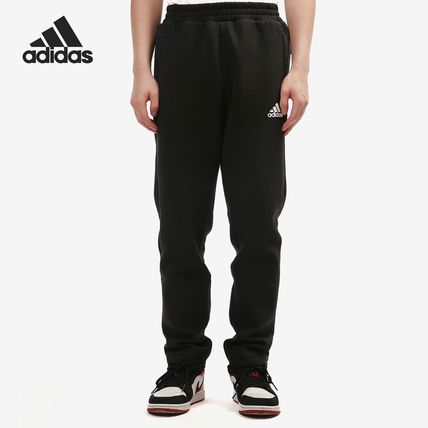 Adidas/阿迪达斯正品 当季新款男子运动裤直筒休闲长裤GT9781