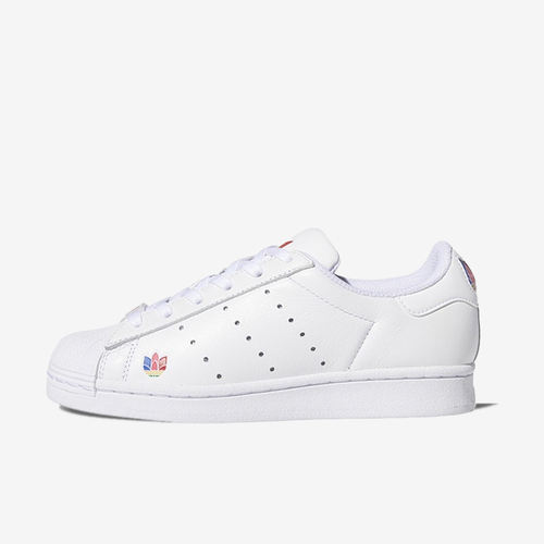 Adidas阿迪达斯正品Superstar大童透气魔术贴运动休闲板鞋FZ2211