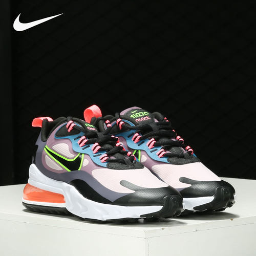 Nike/耐克正品AIR MAX 270 REACT 女子气垫运动跑步鞋 CV8818-500