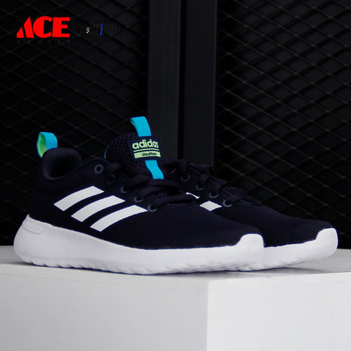 阿迪达斯大童系带轻便运动鞋