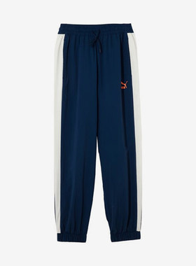 Puma/彪马正品2023秋季新款男女时尚束脚运动长裤627168-12