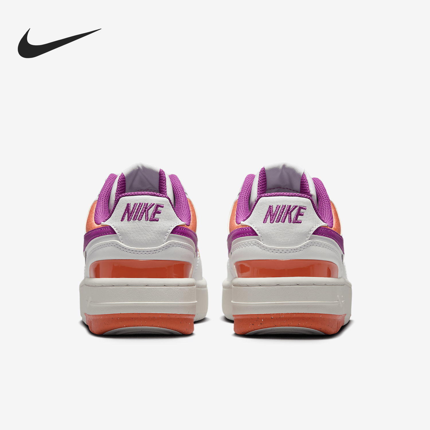 Nike/耐克官方正品Gamma Force女士厚底运动拼接板鞋DX9176-113