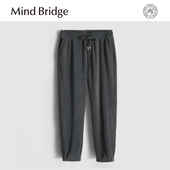 高克重防风保暖摇粒绒高弹力休闲长裤 MindBridge新款 2025秋冬男士