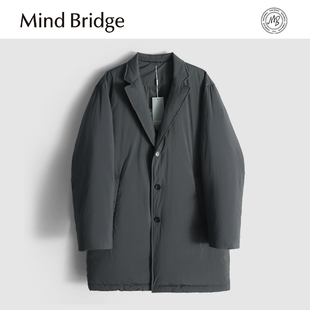 领中长款 MindBridge新款 商务休闲防风保暖西装 男士 羽绒服 2025冬季