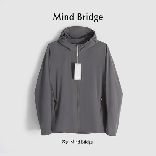 MindBridge连帽夏季超薄款防晒衣