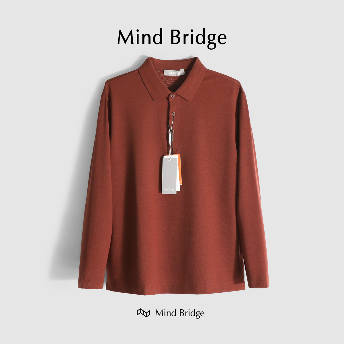 商务长袖打底衫MindBridge保暖春