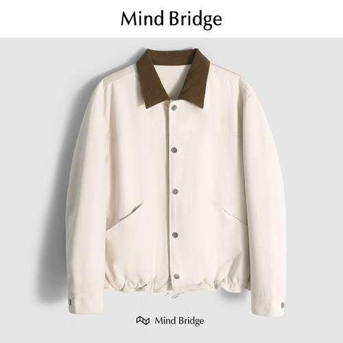 MindBridge翻领秋冬夹克防风保暖