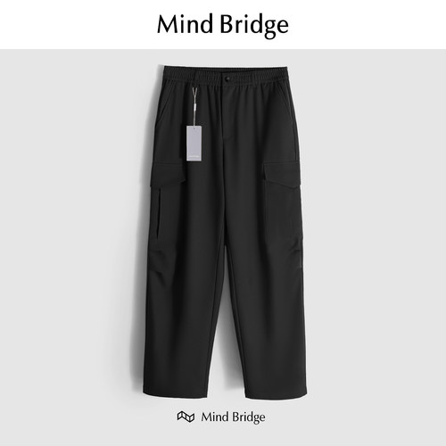 MindBridge宽松直筒潮休闲裤透气