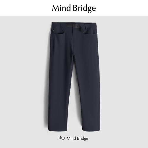 MindBridge长直筒抗皱休闲裤防风