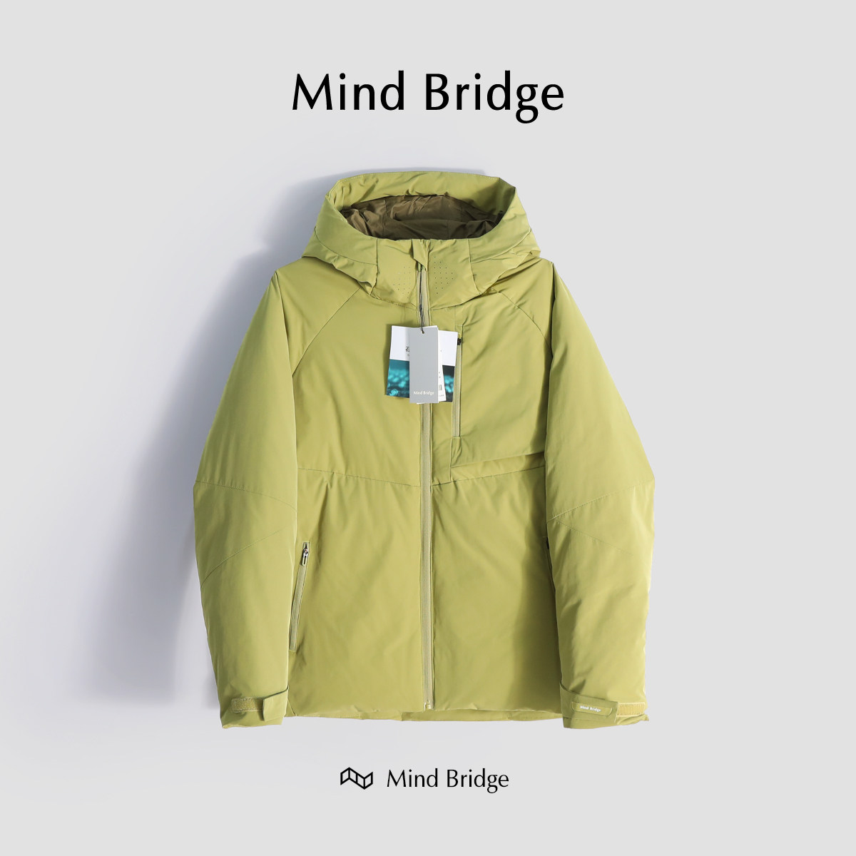 防风户外羽绒服MindBridge连帽潮