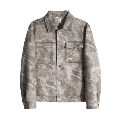 MindBridge翻领春潮夹克宽松休闲