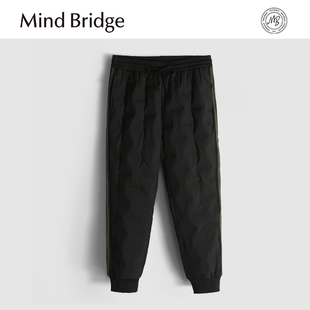 户外宽松运动休闲防风保暖束脚羽绒裤 MindBridge新款 2025秋冬男士