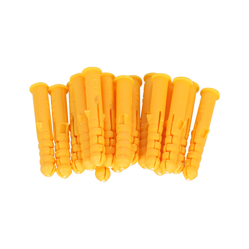 热销小黄鱼塑料膨胀管内膨胀塞自攻螺栓F涨塞膨胀胶塞6mm/8mm包邮