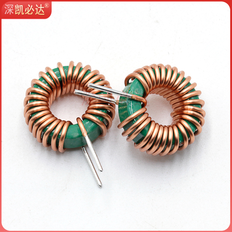 锰锌差模电感T14*9*5-5mH6A直插单模磁环形绕线滤波器电感线圈