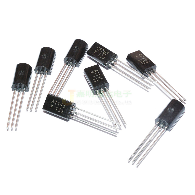 现货 2SbC2705 2SA1145 C2705 A1145 三极管音频功放对管 10个