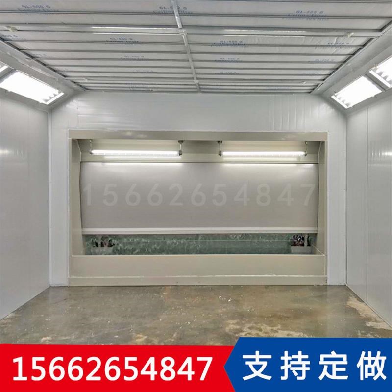 无尘家具厂烤房净化环保型水帘柜C喷漆台喷漆箱水淋柜水幕喷烤漆