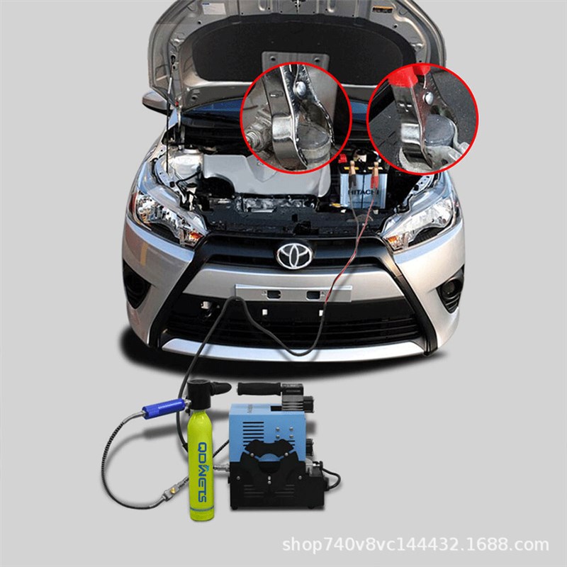 亚马逊冷门便携压缩空气潜r水氧气瓶合金打气泵车载高压气泵30MPa