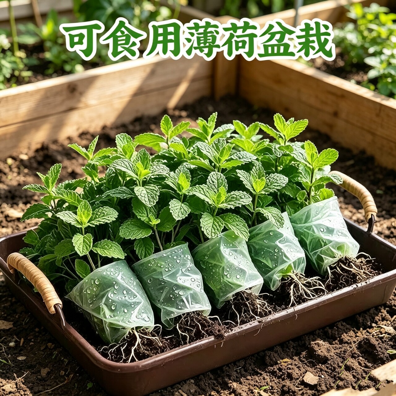 薄荷盆栽可食用大苗室内驱蚊绿植迷迭香四季香草植物柠檬猫薄荷叶
