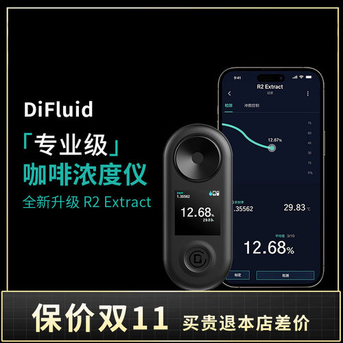 极速针式过滤器vst用过滤针管滤膜DiFluiKd滴叶R2级咖啡浓度测试