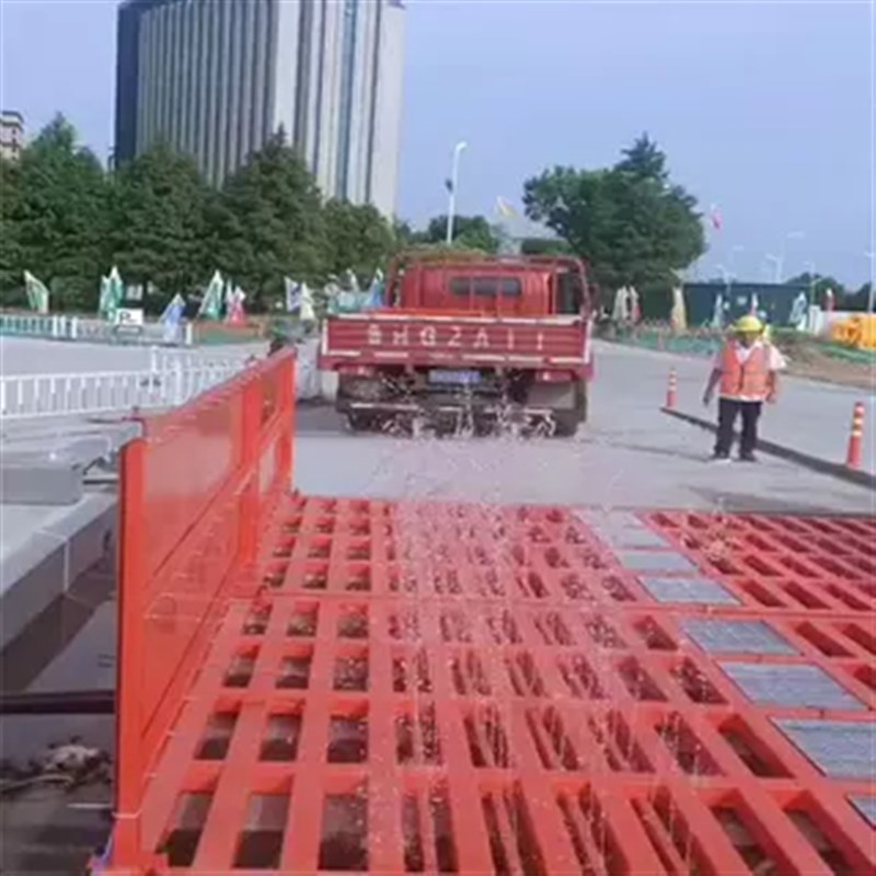 热销湖南建筑工地工程p洗轮机洗车冲洗平台全自动免基础移动洗车