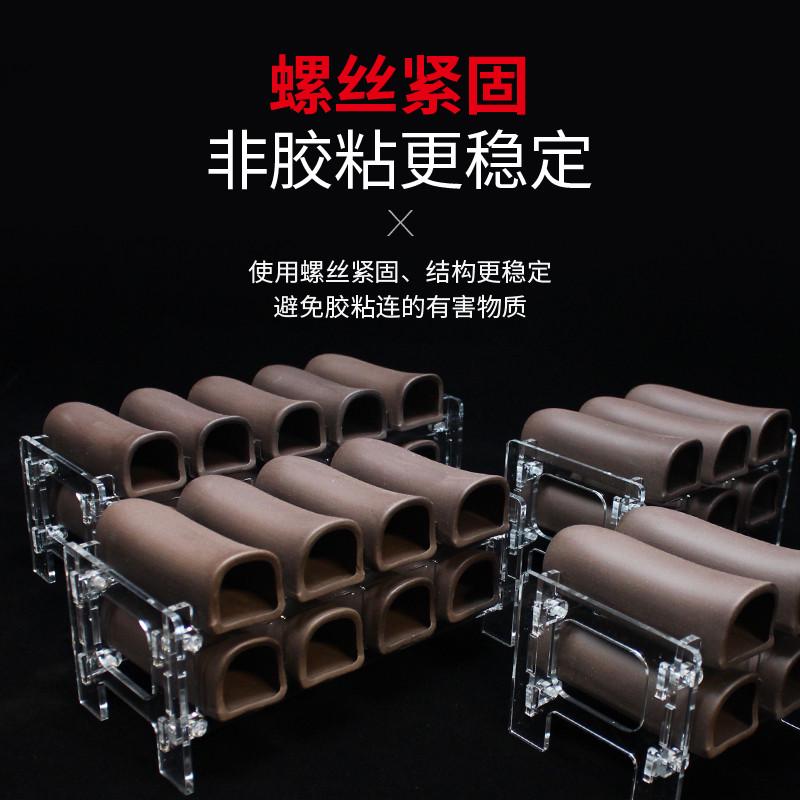 热销首藤繁殖罐支架亚克力托架异型E鱼繁殖罐陶罐水晶虾胡子大帆