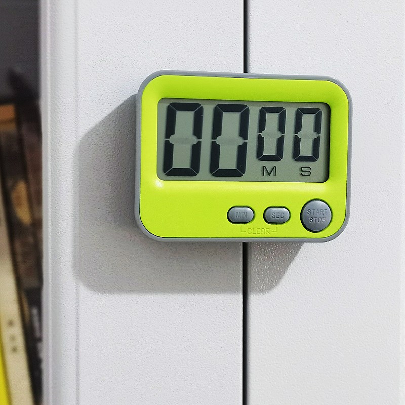 新款定时器 懒人厨房烹饪计时器 LCD大屏幕电子定时器 正负倒计时