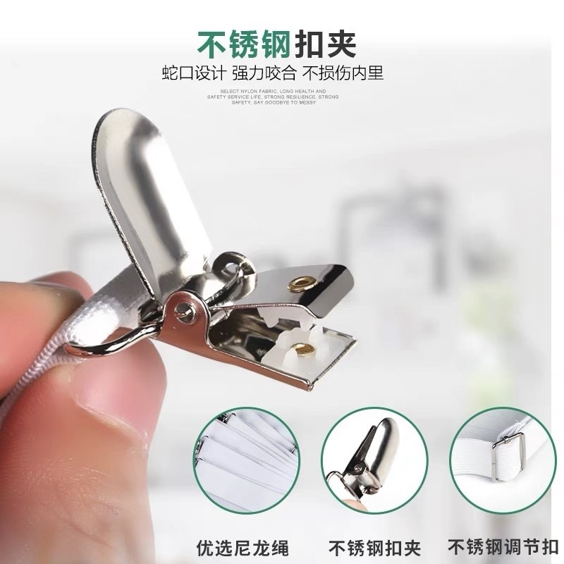 带胶小夹子青古铜色彩扬背带吊裤带鸭嘴夹扣厂家直销12个包邮