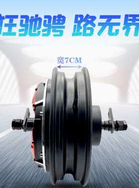 新品全顺10寸四代3000W瓦片50H磁钢WP电动车电动U机车适用于小牛9