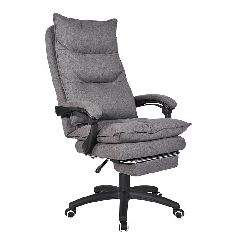 极速灰色b麻布可躺办公椅午休椅带搁脚可旋转可升降电脑椅书房椅,商业/办公家具,办公电脑椅/职员椅,淘宝优惠券,粉丝福利购,淘宝优惠卷