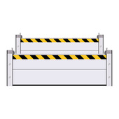 极速阻水墙d挡水板防洪防汛防洪防台风防淹闸门移动式 地下车库家