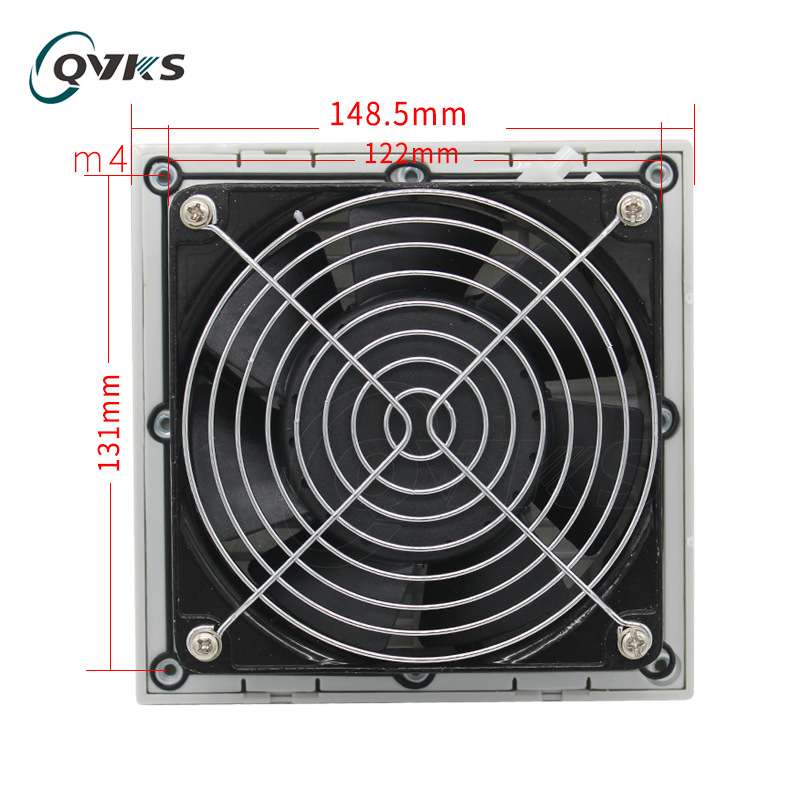 FU9803C.230 122*122 电柜散热风扇 QVKS风扇出口过滤网