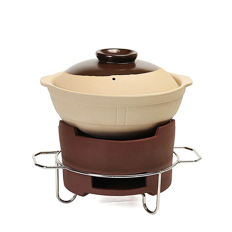 老式砂锅泥炉炭炉子港式打边炉陶瓷商用地摊碳炉火锅炉家用煲汤锅