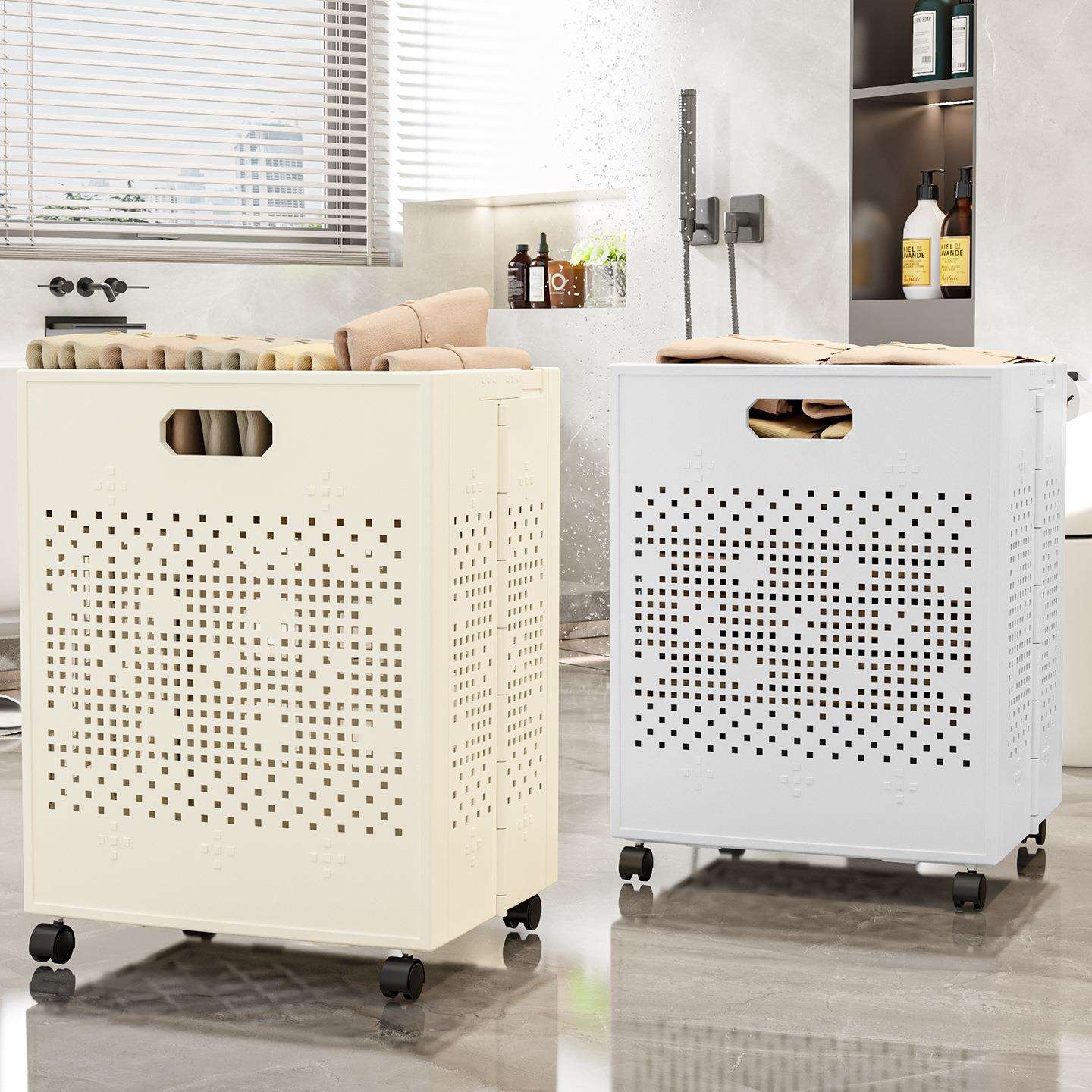 脏衣篮可折叠家用卫生间浴室高颜值大容量洗衣篮子脏衣篓收纳神器