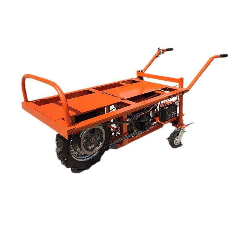 山区汽油鸡公车农用柴油手推车电动单轮运输车工地独轮爬坡搬运车