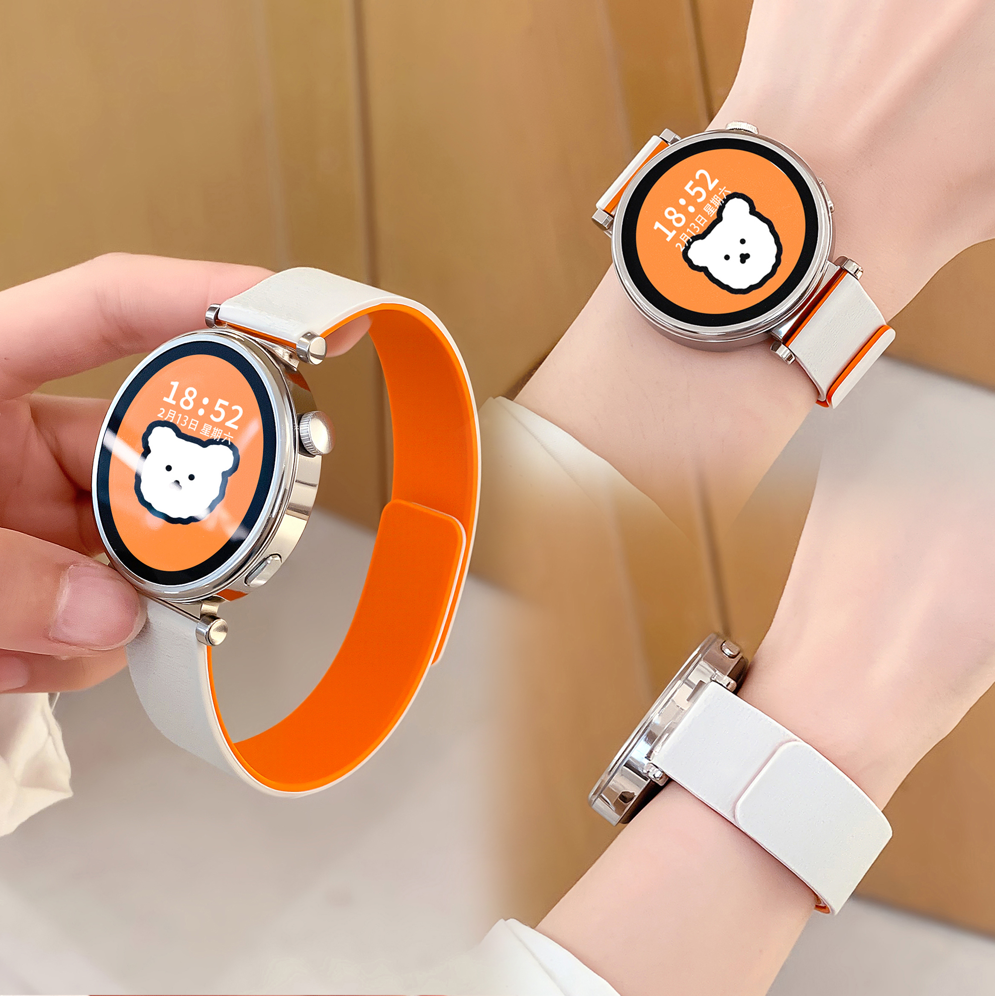 优嗖嗖狂甩不掉运动华为gt5表带