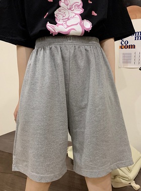 极速fashion casual regulaur loose Big size straight solid el