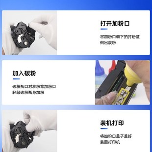 m255dw彩色印表机m pro 极速适用惠普m283fdw硒鼓Lasxer Jet