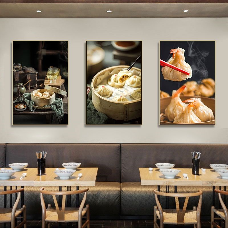 极速广东粤式点心装饰画香港早茶糕点广告K海报挂画餐厅酒楼早餐