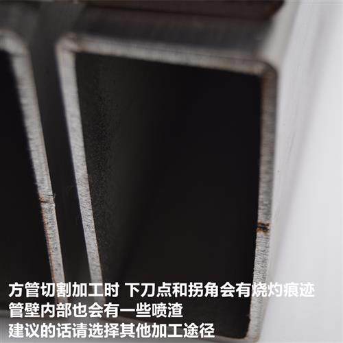 新品304不锈钢方管材料矩形管10/12/15/19/20/22/25/28/30/3.5/38