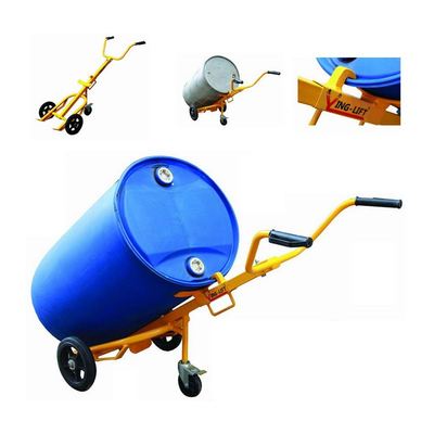 极速机械式油桶翻转车 咬嘴油桶搬运手推J车 机械旋转式手动油桶