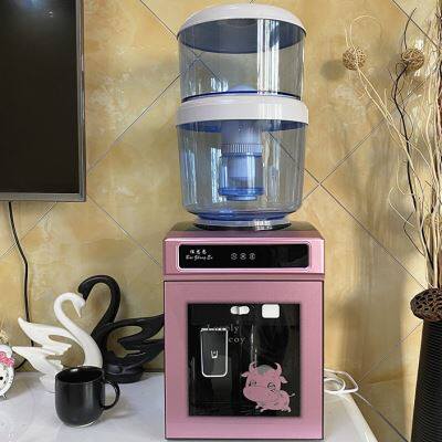 极速台式饮水机制冷o制热冰温热配家用净水桶过滤桶净水器净化桶