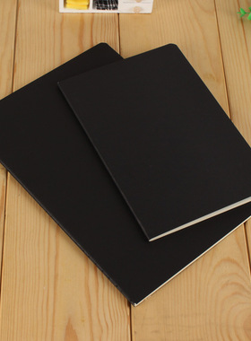 极速A5 Notebook 76 Pages Blank WBhite Paper Daily Writing Pl