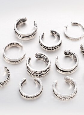 新品Europe America finger rings forFeign trade ring set jewe