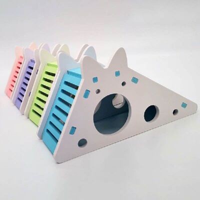 极速1Pcs Wooden mHamster House Guinea Pig Accessories Pet