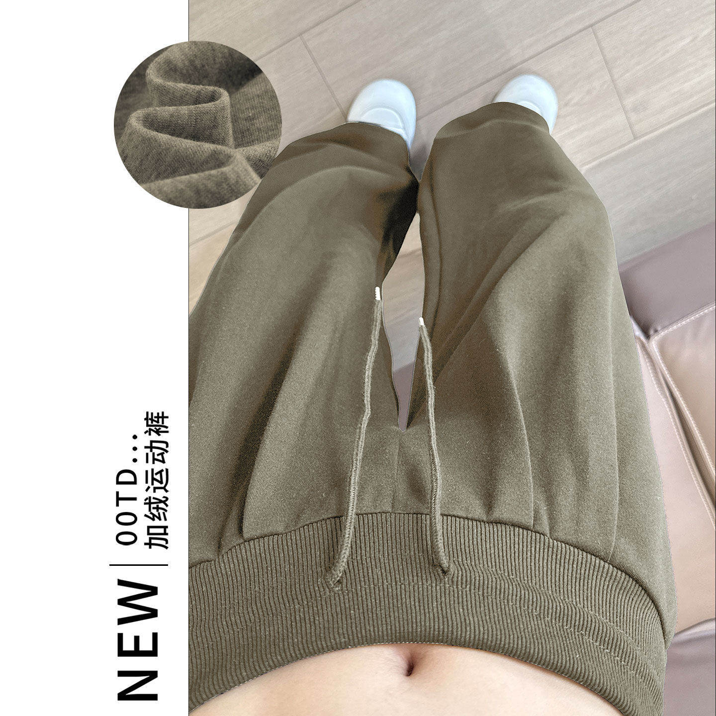 运动裤子女款春秋季2026小个子美式低腰宽松bf慵懒风卫裤休闲阔腿