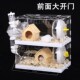 新品 二层平台双 仓鼠秋冬笼子金丝熊专用亚克力超F大别墅便宜大